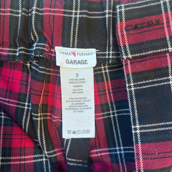 Woman’s plaid trousers size 3 - Picture 2 of 7